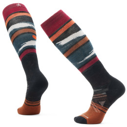 Chaussettes de ski Smartwool Ski Full Cushion Midnight Ski Pattern OTC noir / rouge Black