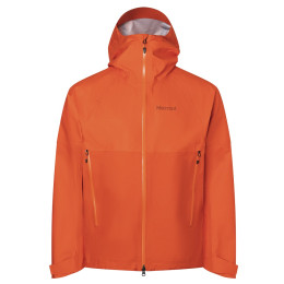 Veste homme Marmot Mitre Peak Jacket orange Red sun