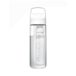 Bouteille filtrante LifeStraw Go 2.0 Water Filter Bottle 650 ml transparente Clear