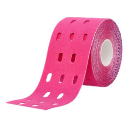 Bande kinésiologie BronVit Sport Kinesio Tape perforé