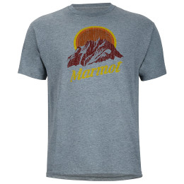 T-shirt homme Marmot Pikes Peak Tee SS (2017) girs AshHeaather