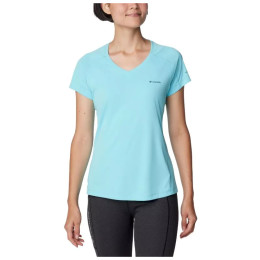 T-shirt femme Columbia Zero Rules™ Short Sleeve Shirt bleue Aquamarine