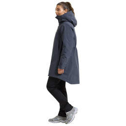 Manteau softshell femme Didriksons Eris Wns Parka turquoise Sleepy Blue