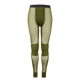 Pantalon sous-vêtement homme Brynje of Norway Tactical Wool Thermo Longs vert Olive Green