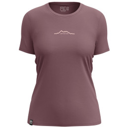 T-shirt femme Ortovox 150 Cool Mountain T-Shirt violet foncé / rose Chestnut