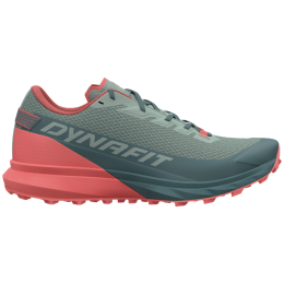 Chaussures running femme Dynafit Ultra W vert / rouge 3081 - Atlantic/Jadelite