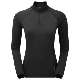Veste polaire fonctionnelle femme Montane Fem Dart Thermo Zip Neck vert Black
