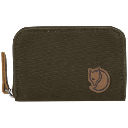 Portefeuille Fjällräven Zip Card Holder vert foncé Darling