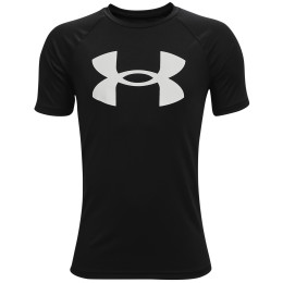 T-shirt enfant Under Armour Tech Big Logo SS vert Black / / White