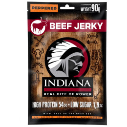 Viande séchée Indiana Jerky Beef Peppered 90g