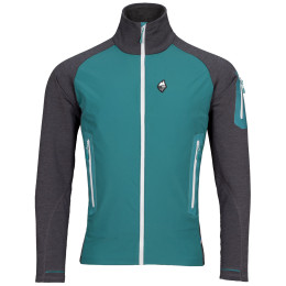 Veste homme High Point Merino Alpha noir/vert Everglade / Antracit