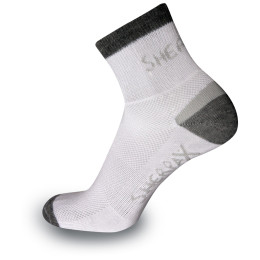 Chaussettes SHERPAX Olympus blanc / gris Gray/White