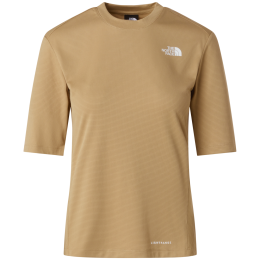 T-shirt femme The North Face W Shadow Short Sleeve T-Shirt brun KELP TAN