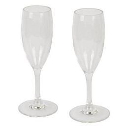 Jeu de verres Bo-Camp Champagne Flute Transparente Banner