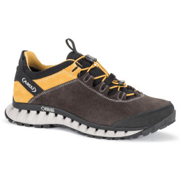 Chaussures homme Aku Climatica Suede GTX noir / jaune Anthracite/Yellow