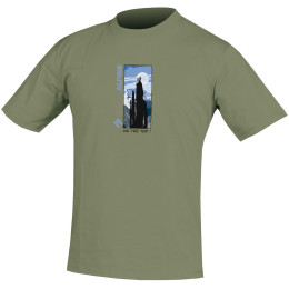 T-shirt homme Direct Alpine Crack 5.0 kaki Slate