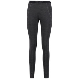 Sous-vêtements fonctionnels femme Icebreaker 260 Zone Leggings gris / noir jet heather/black