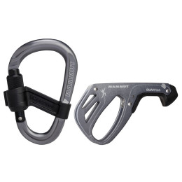 Système d'assurage Mammut Smart 2.0 Belay Package gris grey
