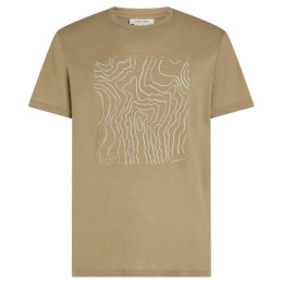 T-shirt fonctionnel homme Icebreaker M 150 Tech Lite SS Tee Great Heights brun clair Cumin