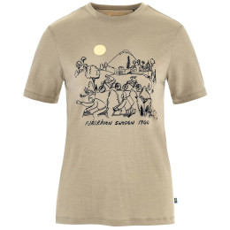 T-shirt femme Fjällräven Hoja Lugnt Wool T-shirt W