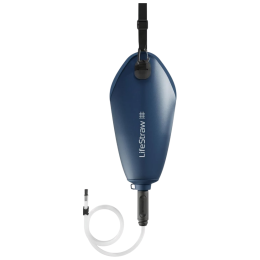 Bouteille filtrante LifeStraw Peak Gravity Filter System 3L bleu Mountain Blue