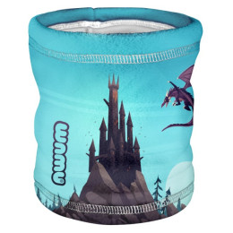 Cache-cou WAMU Dragon Fantasy bleu BLUE
