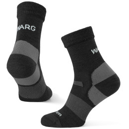 Chaussettes enfant Warg Merino Hike K vert Black