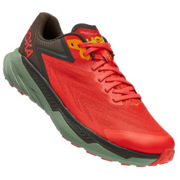Chaussures de running hommes Hoka M Zinal rouge Fiesta / Black Olive