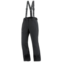Pantalon de ski femme Salomon Brilliant Pant W noir DEEP BLACK