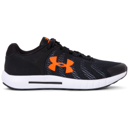 Chaussures de running hommes Under Armour Micro G Pursuit BP noir / orange Black/Concrete/PhoenixFire