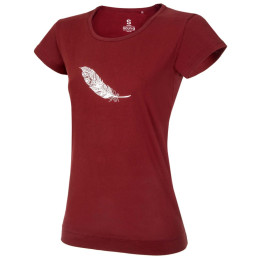 T-shirt femme Ocún Classic T Organic Women bordeau Wine Syrah