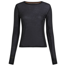 T-shirt femme Icebreaker Women Merino Blend 75 Cool-Lite™ Featherlight™ LS Crewe noir Black