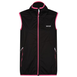 Gilet femme Regatta Wmn Lankin B/W II noir / rose Black(Flamingo Pink)