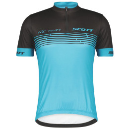 Maillot vélo homme Scott M's RC Team 20 SS bleu clair nile blue/black