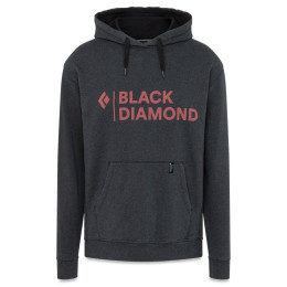 Sweat-shirt homme Black Diamond Stacked Logo Hoody vert Black Heather