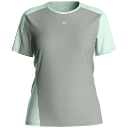 T-shirt fonctionnel femme Ortovox 120 Cool Tec Fast Upward Ts W vert / gris Green Sage