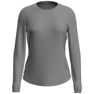 T-shirt fonctionnel femme Icebreaker W Mer 125 Cool-Lite Sphere III LS Tee girs Metro Heather