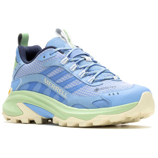 Chaussures randonnée femme Merrell Moab Speed 2 GTX bleue cornflower