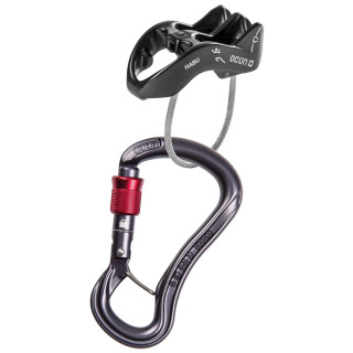 Système d'assurage Ocún Belay Set Condor Screw/Habu girs Anthracite