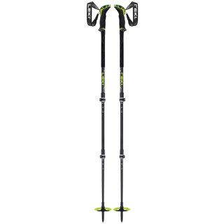 Bâtons de ski alpin Leki Guide 3 noir/vert black-neonyellow-dark anthracite