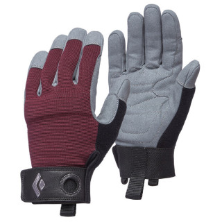 Gants via ferrata Black Diamond Women'S Crag Gloves rouge Bordeaux