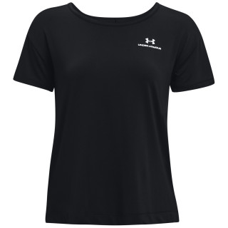 T-shirt fonctionnel femme Under Armour Rush Energy SS vert Black / / White