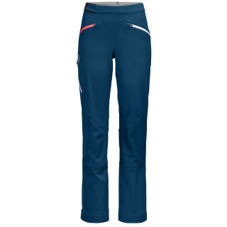 Patalon femme Ortovox Col Becchei Pants W bleue petrol blue