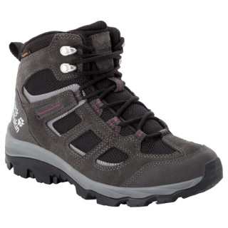 Bottes randonnée femme Jack Wolfskin Vojo 3 Texapore Mid W gris foncé dark steel / purple