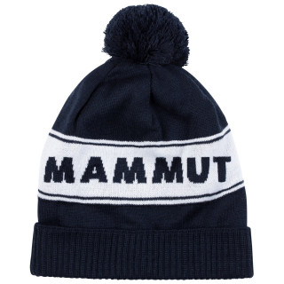 Bonnet Mammut Peaks Beanie bleue MarineWhite