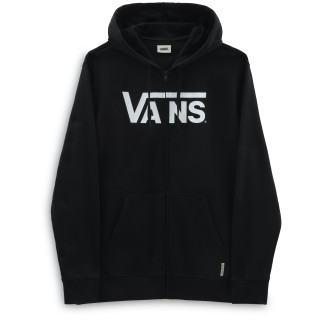 Sweat-shirt homme Vans Classic Vans Zip vert Black