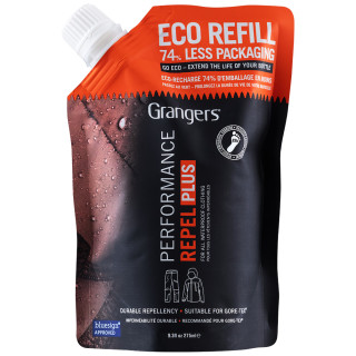 Imprégnation textiles Granger's Performance Repel Plus Eco Refill 275 ml noir / orange