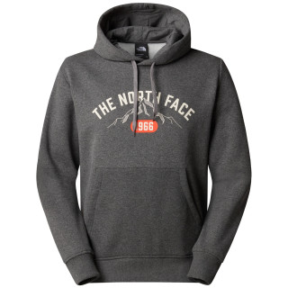 Sweat-shirt homme The North Face M Hoodie Varsity Graphic girs TNF MEDIUM GREY HEATHER