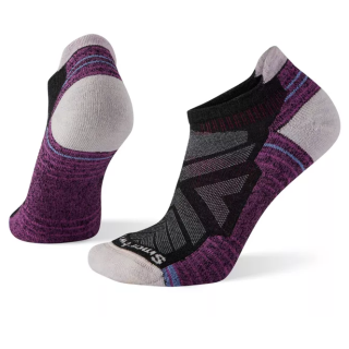 Chaussettes femme Smartwool Hike Light Cushion Low Ankle Socks noir / violet charcoal