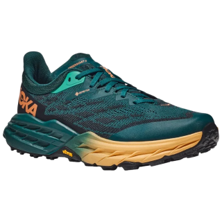 Chaussures de running femme Hoka W Speedgoat 5 Gtx bleue Deep Teal / Black